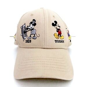 Disney Mickey Mouse 1928 to Today Strapback Hat